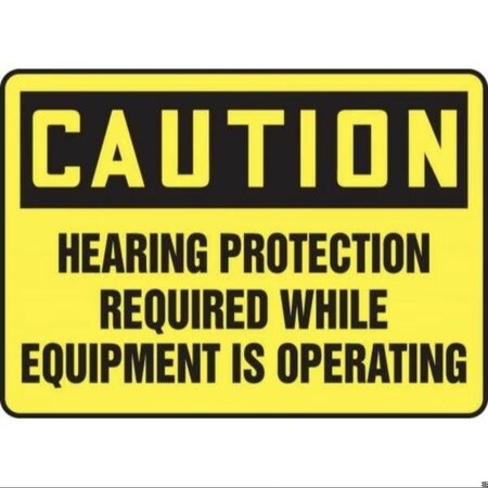 Accuform OSHA DANGER SAFETY SIGN HEARING FRMPPE218XL FRMPPE218XL